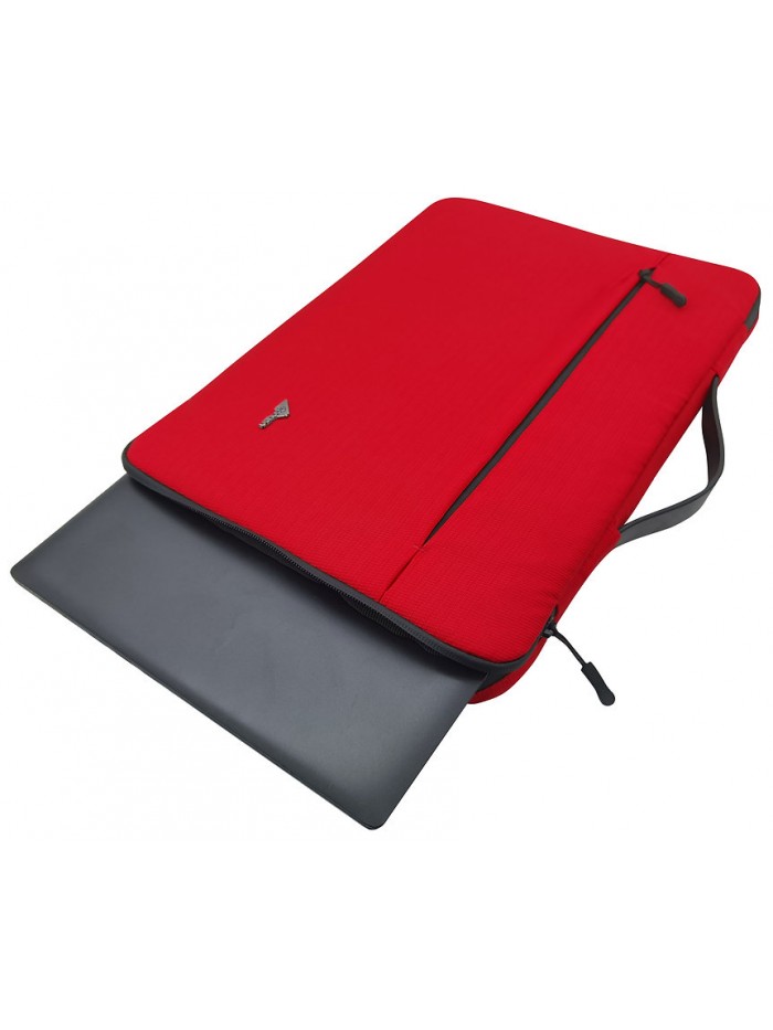 CANYON Casy Plus 15,6" Su Geçirmez Tam Açılır Shock Protect Laptop Çantası Kırmızı